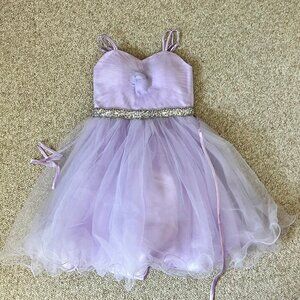 Cinderella Couture Sammie Hahn Purple Formal Easter Party Flower Girl Dress 10
